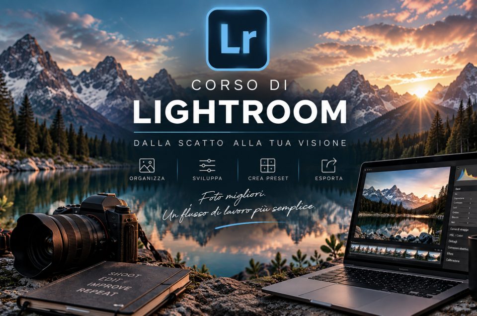 Corso base di post-produzione Lightroom Classic